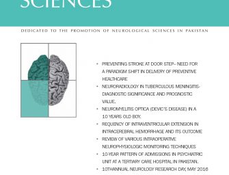 PJNS Journal Artical Volume 11, Number 2, Apr – Jun 2016